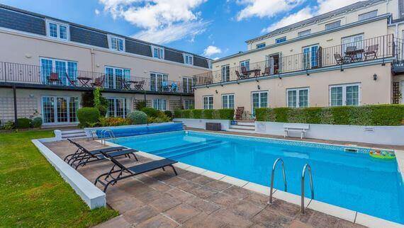 jersey self catering with pool